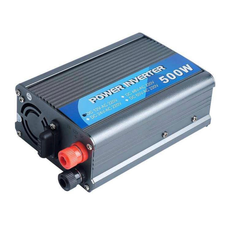 اینورتر خودرو Power Inverter مدل 500W، تبدیل 12/24/48/60 ولت DC به 220 ولت AC