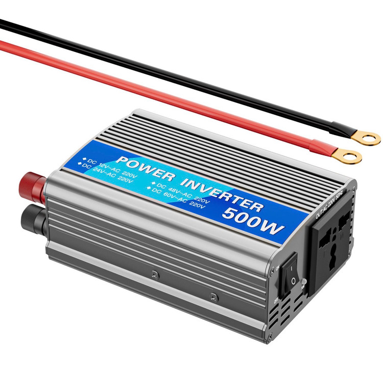 اینورتر خودرو Power Inverter مدل 500W، تبدیل 12/24/48/60 ولت DC به 220 ولت AC