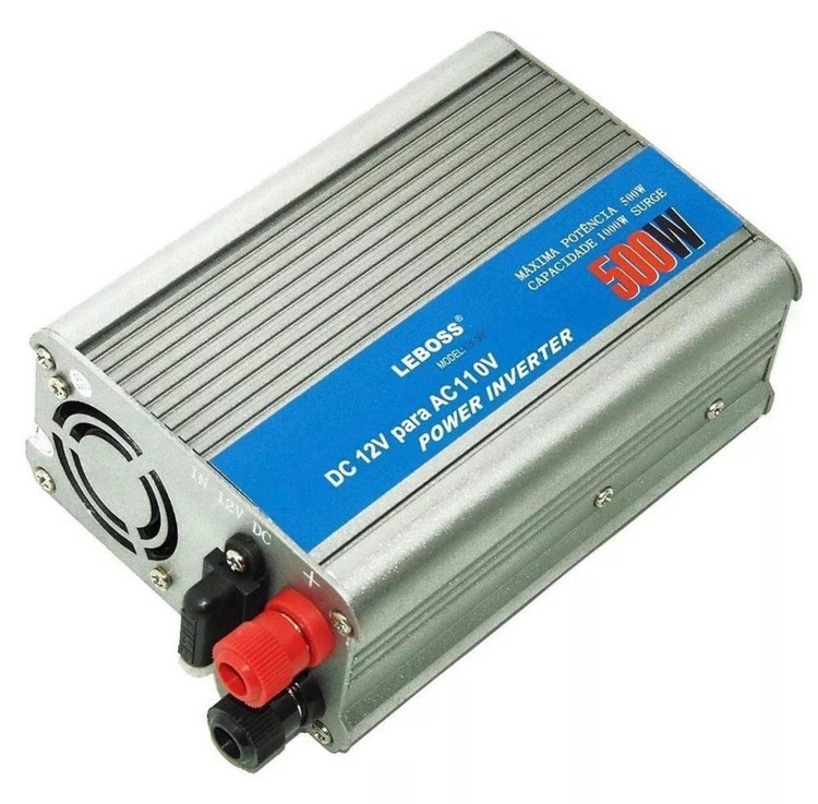 اینورتر خودرو Power Inverter مدل 500W، تبدیل 12/24/48/60 ولت DC به 220 ولت AC